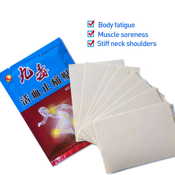 Pain Relief Patch Chinese Plasters Kits Medical Muscle Back Aches Rheumatism Arthritis Joint Pain Plaster C1564 8Pcs