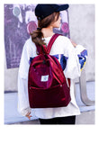 New Shiner Women Backpack Solid Color Preppy Casual Backpack for Teenage Girls Female School Shoulder Bag Bagpack mochila