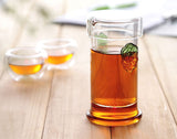 CJ257 glass tea pot with filter,clear heat resistant borosilicate blooming teapot,heat-resistant teapots for puer,flower teas