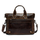 Messenger Bag men's genuine leather men shoulder bag Casual Male briefcases laptop Crossbody bags for men handbags
