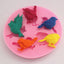 Silicone Cake Mold New Design 1PC 3D 5 Birds Cute Bird Chocolate Soap Mold Baking Cake Decoration Tool DIY Cake Moulds