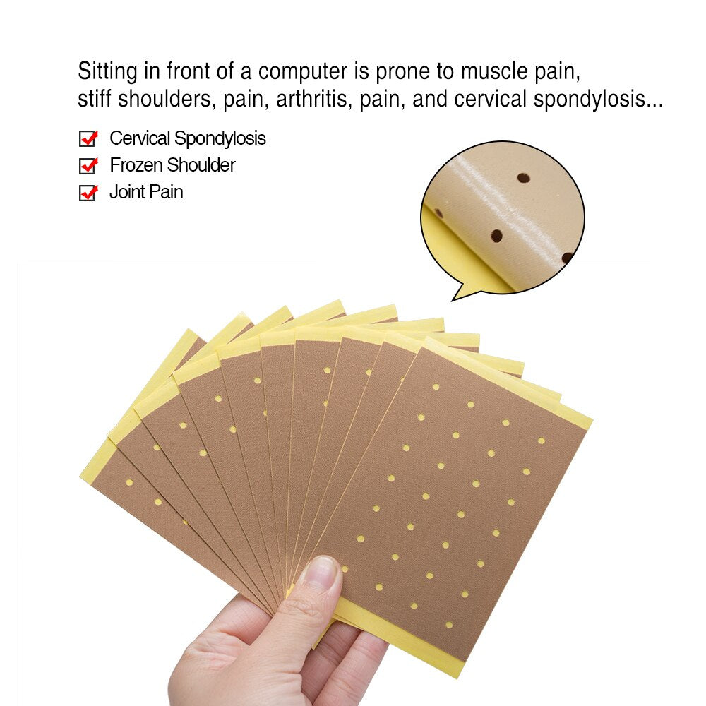 8Pcs Chinese Pain Relief Plaster Muscular Fatigue Arthritis Rheumatism Joint Pain Patch Backache Medical Plaster K00801
