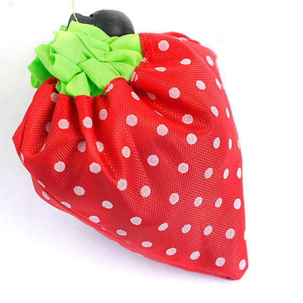 Strawberry Folding Reusable Storage Bag Recycling Use Shopping Bag