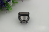 3x3cm Metal Handbag Clasp Turn Lock Buckle Bag Accessories Twist Lock for DIY Bag Purse Hardware Closure New 4 Color