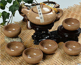 CJ258 High Quality 7 pcs/lot China Dehua Colorful ceramic cup Binglie tea cup Beautiful Environmental protection