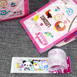 Children Dreathable Waterproof Wound Patch Waterproof Bandage Cartoon Cute Band-Aid Hemostatic Adhesive Medical Band-aid 50Pcs