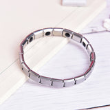 Men's Bracelet Bracelets Energy Germanium Magnetic Tourmaline Bracelet Health Care Jewelry For Women Bracelets Bangles Slimming