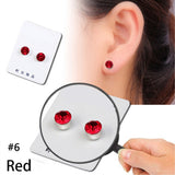 Weight Loss Earrings Healthy Stimulating Acupoints Stud Magnetic Therapy Health Care Slimming Tool 1 Pair