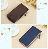 Woman wallet card bag European&American style High quality leather Card & ID Holders Long zipper wallet clip