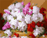 HELLOYOUNG Digital Painting Handpainted Oil Painting Gardenia Bloom by numbers oil paintings chinese scroll paintings Home Decor