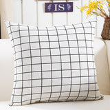 BZ115 Luxury Cushion Cover Pillow Case Home Textiles supplies Lumbar Pillow Lattice stripes decorative throw pillows chair seat