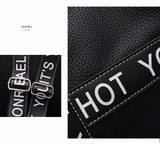 Backpack Female  New Korean Wild School Wind Student Bag Casual Color Letter Backpack Travel Bag