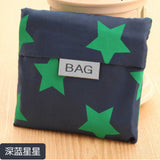 Fashion portable women shopping bag creative printing Oxford cloth folding Ladies bag Kitchen storage bags home accessories