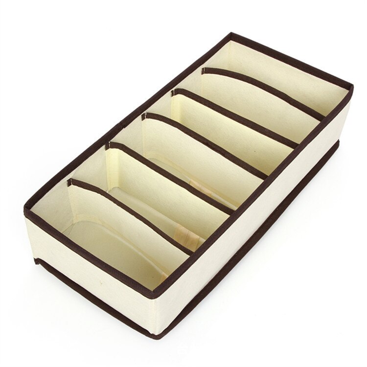 Multi-size Underwear Bra Organizer Storage Box Drawer Closet Organizers Boxes For Underwear Scarf Socks Bra Home Storage