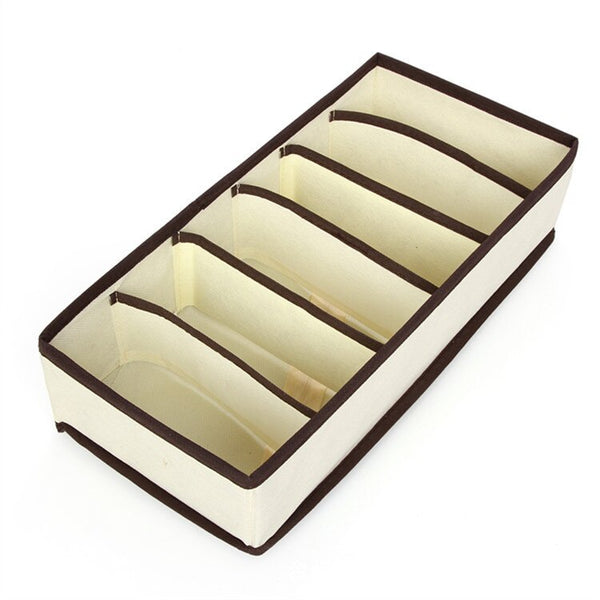 Multi-size Underwear Bra Organizer Storage Box Drawer Closet Organizers Boxes For Underwear Scarf Socks Bra Home Storage