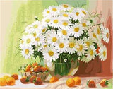 Colorful flowers Digital Painting picture drawing Painting by numbers flower oil paintings chinese scroll paintings Home Decor