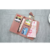 Time-limited Long Polyester Quality Pu Leather Hot Sale Women Wallets Female Bags Id Card Holders Wallet Purses Bolsas