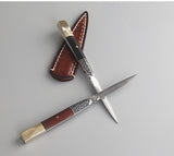 Creative Pure Stainless Steel Tea Knife Office Tea Ceremony Accessories Pattern Vintage Big Needles Cutter Puer Tea Pry Tools