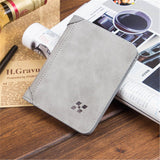 New Vintage High quality PU leather clutch male leather Wholesale ultra-thin fashion casual men's wallet clam