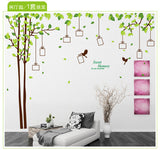 Frame Tree Wall Stickers Muslim Vinyl Home Stickers Wall Decor Decals
