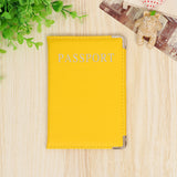 Cute Passport Cover for Worldwide Women Covers on The Passports Femme Traval Pu Leather Passport Holder Pink