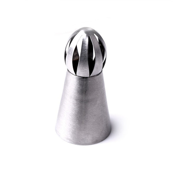 Torch Russian 1 pcs 2 Design Tulip Nozzle Cake Stainless Steel Baking Nozzle Cupcake Piping Nozzles Nozzles Tips