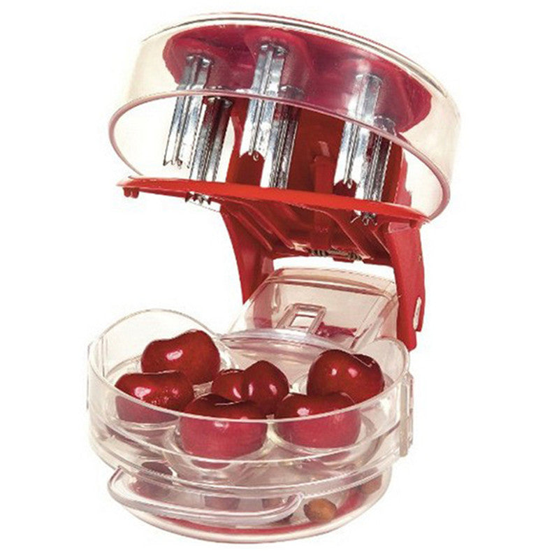 Nordic Cherries Creative Kitchen Gadgets Tools Pitter Cherry Seed Tools Fast Enucleate Keep Complete Creative Tools Main image