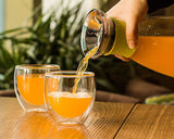 New And Fashion Classic 150 or 250 or 350 or 450ML Glass Double Wall Transparent Coffee Cups Insulate Office Tea