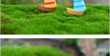 3pcs/lot micro-landscape decoration Mediterranean style Aegean sea zakka small sailing boat handmade aquarium decoration