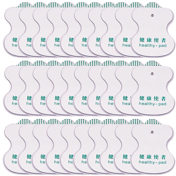 30/20/10PCS Self Adhesive Replacement Tens Electrode Pads Square Muscle Stimulator Electric Digital Machine Massager Sticker HOT