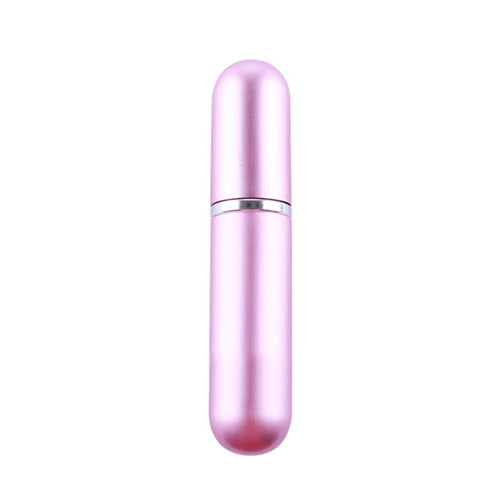 5ml Travel Mini Aluminum Refillable Perfume Bottle Spray Empty Atomizer Scent Pump Case Liquid Storage Holder Cosmetic Container