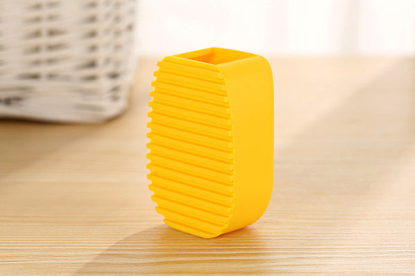Convenient Colorful 1 pc Cleaning Washing Flexible Scrub Brush Hand-held Mini Washboard Antiskid Creative