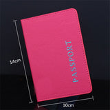 1PCS Travel Passport Holder Card Cover on the Case for Women's Men Adventure porta passaporte pasport paspoort