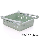 Creative Refrigerator Storage Box Fresh Spacer Layer Storage Rack Drawer Fresh Spacer Sort Kitchen Tool 16.5x15cm