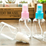 50ml Mini Travel Use Transparent Plastic Perfume Atomizer Small Soap Storage Skin Care Empty Spray Refillable Bottle