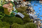 XBJ016 Miniature Decoration 1 pc Cartoon Crafts Garden Bridge Stair Ornament Resin Decor Terrarium Figurines Micro Landscape