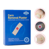 Painless Feet Care Foot Medical Corn Remover Warts Thorn Plaster Callus Removal Tool Soften Skin Cutin K03401 42Pcs