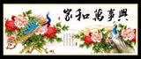 DIY 5D Diamond Mosaic Magic Cube Diamond Painting Cross Stitch Family Harmony Peony Rich flowers Diamonds Embroidery