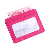 Fashion Women Lichee Pattern Bank Card Package Coin Bag Card Holder Travel Leather Men Wallets Women Credit Card Holder Cover