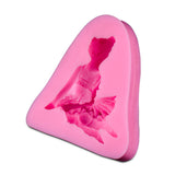 Hot Birthday Gift DIY Handmade Fondant Candle Molds Sugar Craft Tools Baby Girl Craft Art Silicone Soap Mold