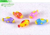 3pcs/lot colorful fish Mediterranean style resin decoration micro landscape decoration creative decorative ornaments