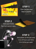 Bee Venom Pain Plasters Effective relief knee joint pain leg joint pain Leg musle pain Medical plaster Dropshipping 50Bags/lot