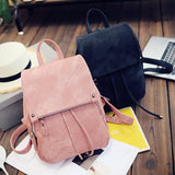 Women's Backpack Shoulder Bag Pu Leather Rucksack Women Bag Fashion Ladies Backpack Mochila Escolar School Bags For Teenagers