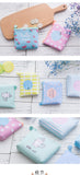 10pcs/lot Fashion Mini Canvas Coin Purse Small Women Wallet Female Purse Korean Cartoon Lovely Style  Purse Coin Purse Money Bag