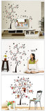 100*120Cm/40*48in 3D DIY Removable Photo Tree Pvc Wall Decals/Adhesive Wall Stickers Mural Art For Children Bedroom Home Decor