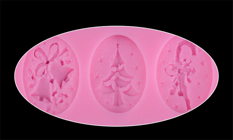 New Silicone Cake Decorating Mold Fondant Cupcake Candy Chocolate Soap Christmas Decoration Sugar Craft Silicone Mould