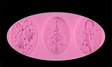 New Silicone Cake Decorating Mold Fondant Cupcake Candy Chocolate Soap Christmas Decoration Sugar Craft Silicone Mould