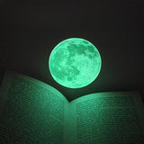 30cm Large Moon Glow in the Dark Luminous DIY Wall Sticker Living Home Decor Adesivo De Parede Vinilos Paredes Stickers Muraux