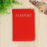 Cute Passport Cover for Worldwide Women Covers on The Passports Femme Traval Pu Leather Passport Holder Pink