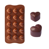 New Arrival loving heart Cake Mold Fondant Cake Molds Soap Chocolate Mold For The Kitchen Baking Cake Tools